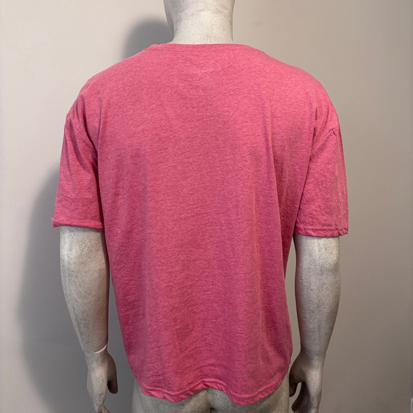 Shein Men's Small Red Crazy Chicken Graphic Short Sleeve T-Shirt NIB - Picture 2 of 4